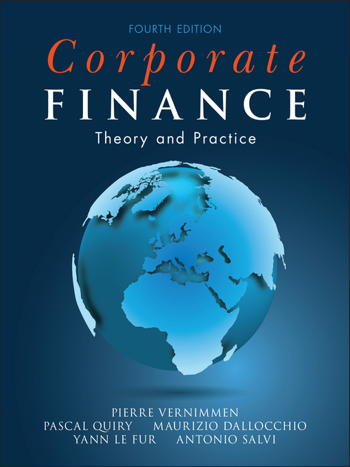 Title details for Corporate Finance by Pierre Vernimmen - Available